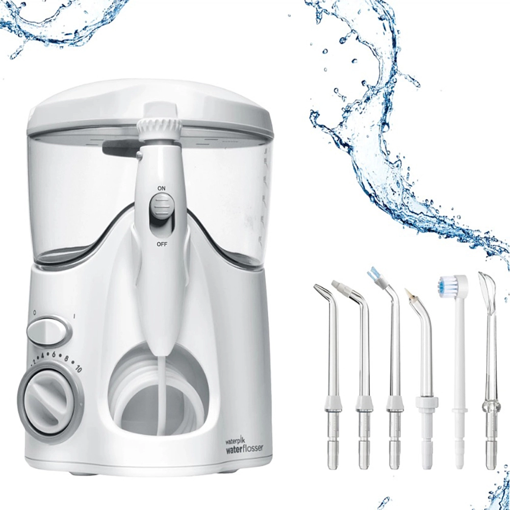 Irrigador Aparelho de Limpeza Higiene Bocal Oral Dental Elétrico Portátil USB 127V 600 ml Waterpik Ultra WP100B