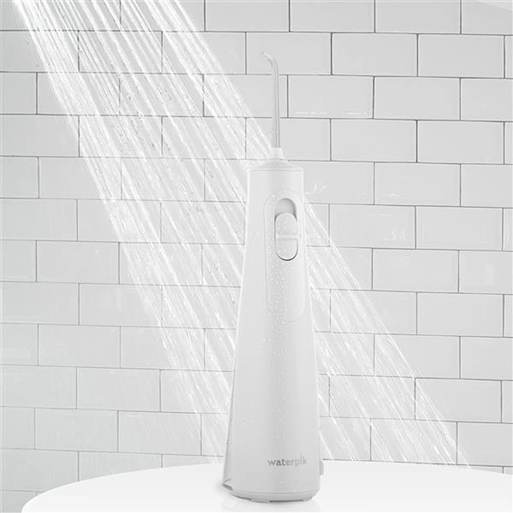 Irrigador Aparelho de Limpeza Higiene Bocal Oral Dental Elétrico Portátil USB Bivolt 177 ml Waterpik Cordless Enhance WF21 