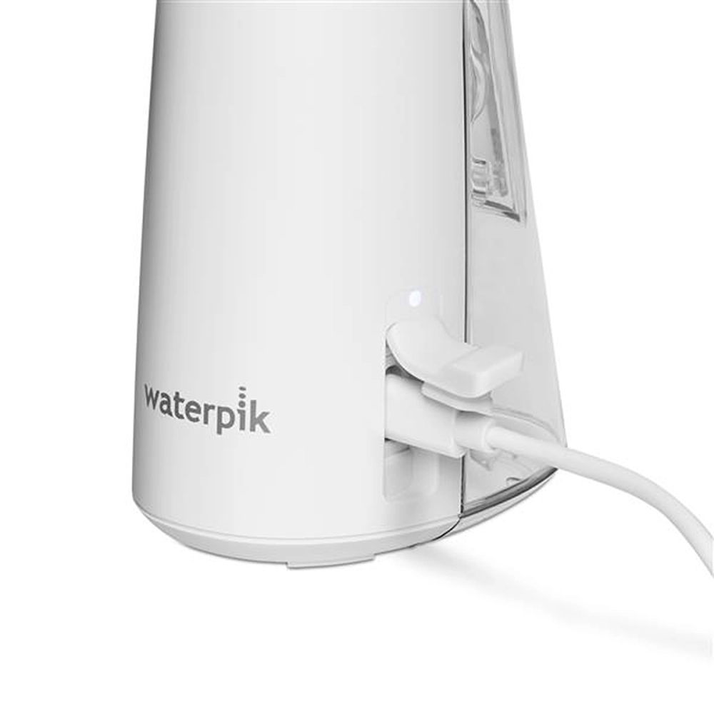Irrigador Aparelho de Limpeza Higiene Bocal Oral Dental Elétrico Portátil USB Bivolt 177 ml Waterpik Cordless Enhance WF21 