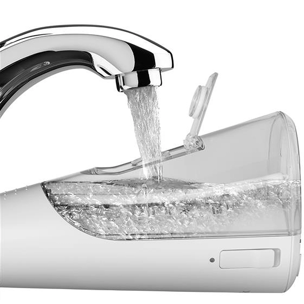 Irrigador Aparelho de Limpeza Higiene Bocal Oral Dental Elétrico Portátil USB Bivolt 177 ml Waterpik Cordless Enhance WF21 