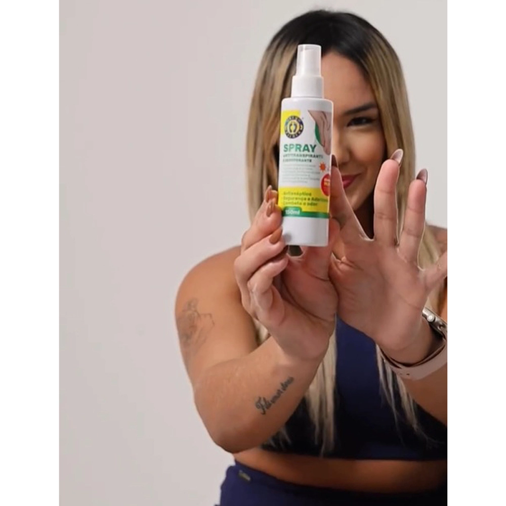 Kit De Higiene Para Amputados Pele Sensível Antisséptico Vegano Completo 3 Em 1 Spray Espuma Creme Ortho Pauher