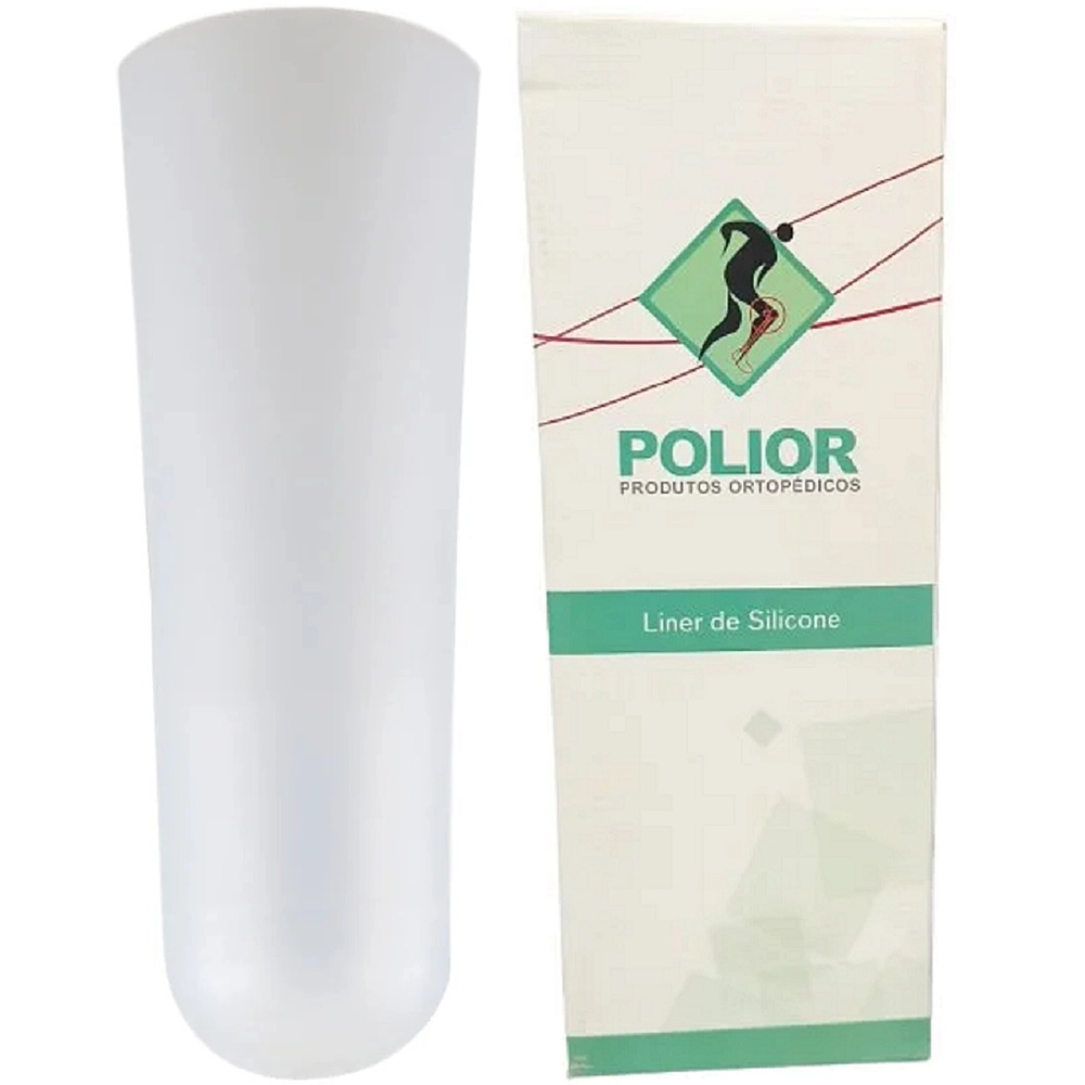 Liner de Silicone Transtibial Sem Conexão LS-04C Polior Ottobock