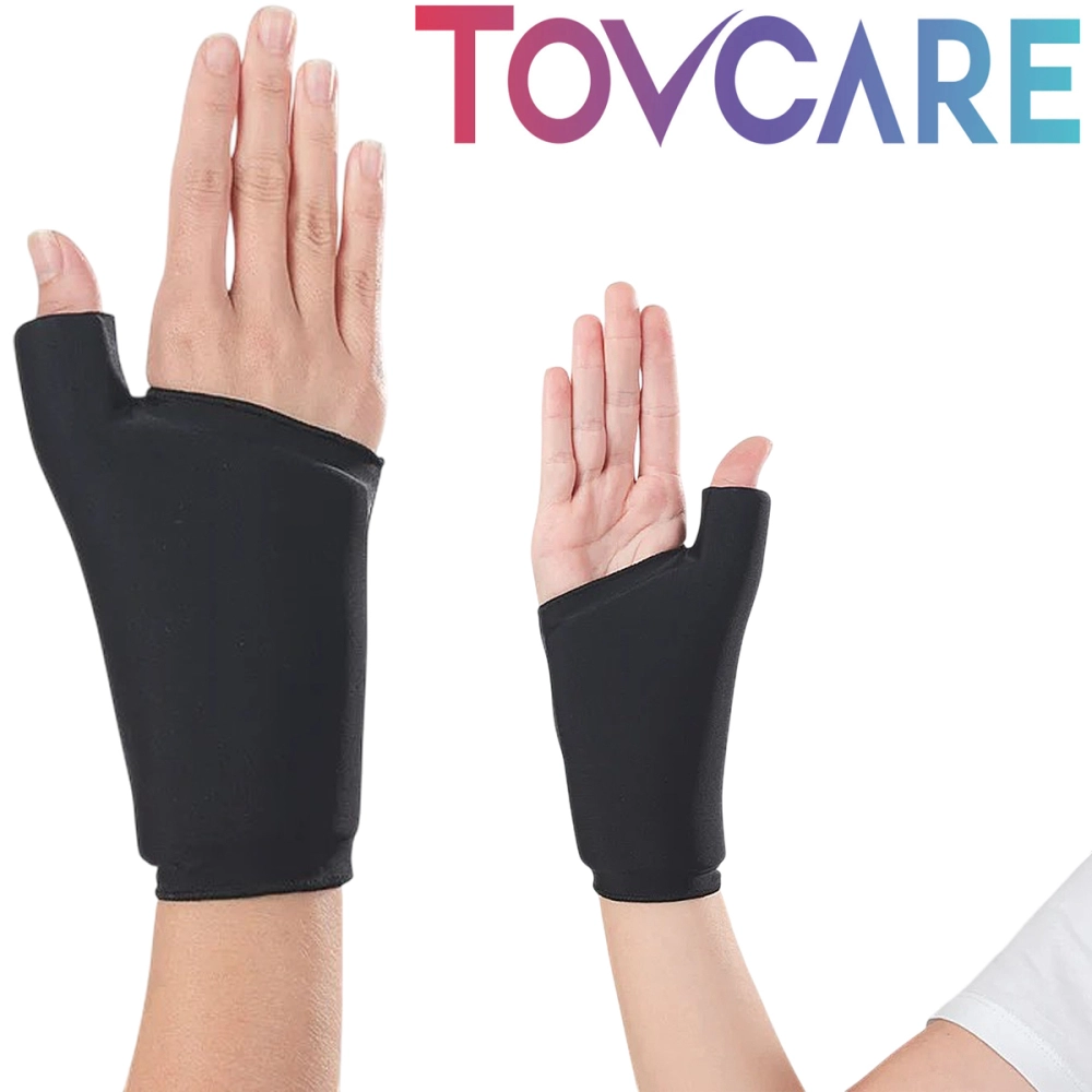 Munhequeira Ajustável Em Gel Flexível Bilateral Compressa Térmica Quente Frio Gelcare Tovcare