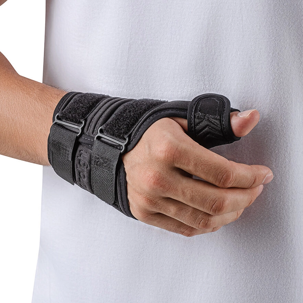 Munhequeira Ortese Tala De Polegar Imobilizadora Estabilizadora Ajustavel Termica Unilateral Lean Hidrolight