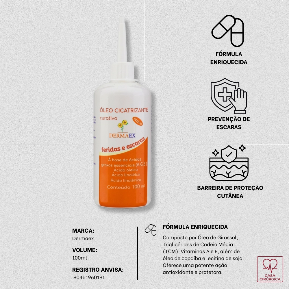 Óleo de Girassol Dermaex 100ml DBS