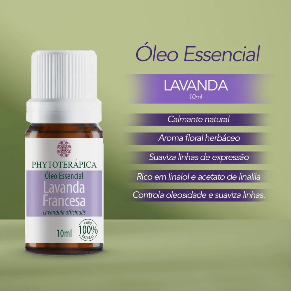 Óleo Essencial de Lavanda 10ml Phytoterapica