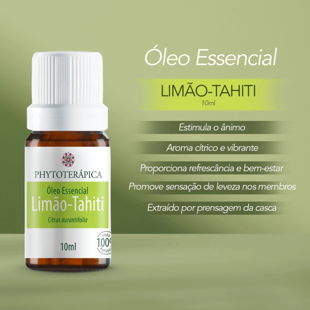 Óleo Essencial de Limão-Tahiti  10ml Phytoterapica 