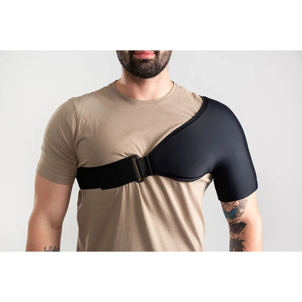 Ombreira Ajustável Em Gel Flexível Bilateral Compressa Térmica Quente Frio Gelcare Tovcare