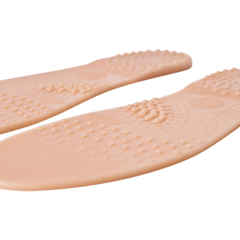 Palmilha de Silicone Gel Ortopédica Anti impacto Fascite Esporão Prática De Esportes Pontos de Estimulo Ortho Pauher