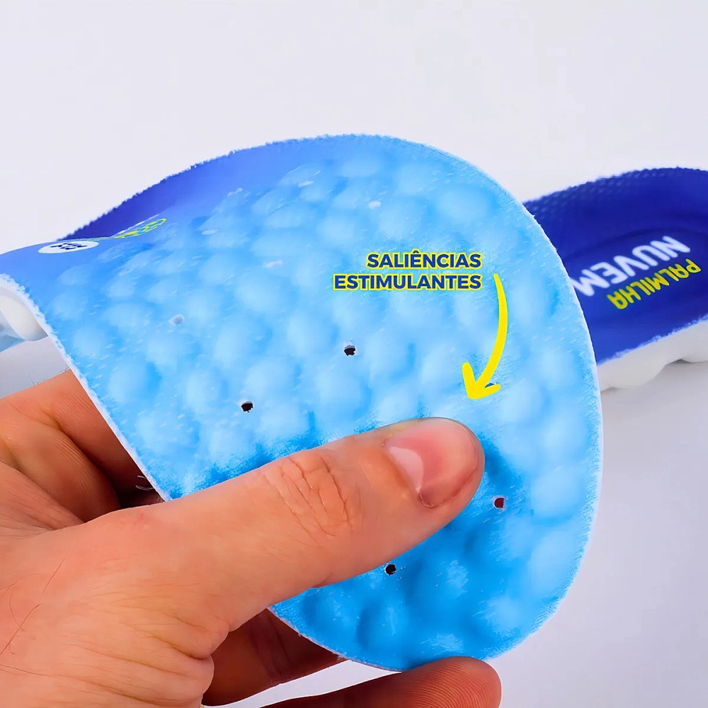 Palmilha Nuvem Ortopédica Absorve Impacto Conforto Fly Feet Esporao Fascite Plantar Para Pés Diabéticos Ortho Pauher 
