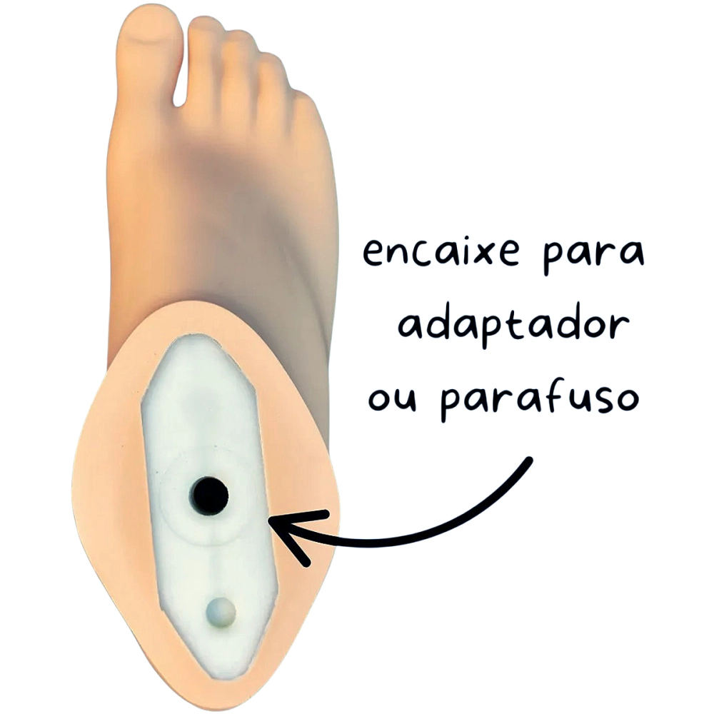 Pé Sach Para Prótese De Perna Transtibial Transfemural A Prova D’Água Com Divisão Do Dedão Dilepe