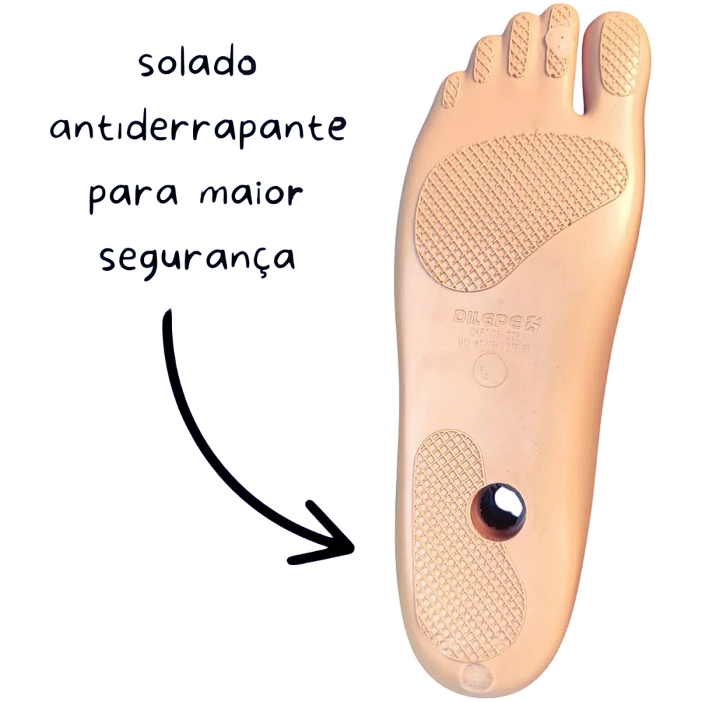 Pé Sach Para Prótese De Perna Transtibial Transfemural A Prova D’Água Com Divisão Do Dedão Dilepe