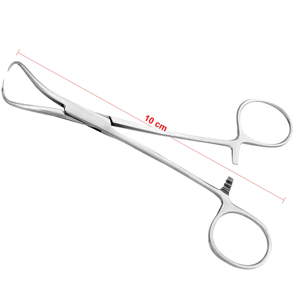 Pinça Backhaus Aço Inoxidável 10 cm Golgran 