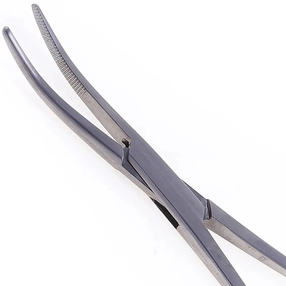 Pinça Halstead Mosquito Curva Aço Inoxidável 12 cm Golgran