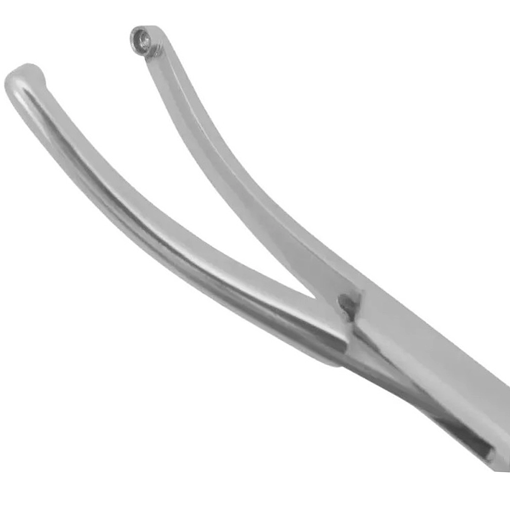 Pinça Prof Medina Para Biopsia Aço Inoxidável 24 cm 4 mm Golgran 