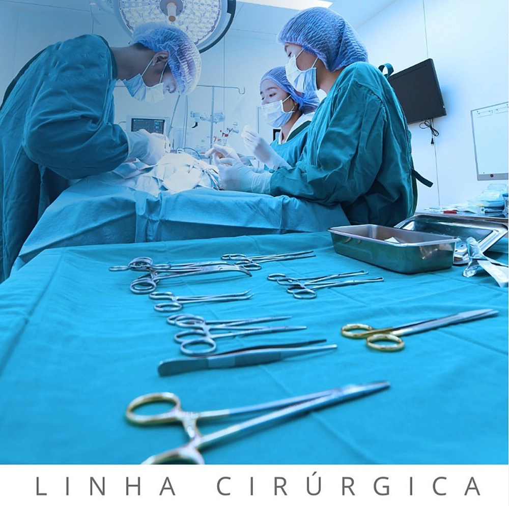 Pinça Prof Medina Para Biopsia Aço Inoxidável 24 cm 4 mm Golgran 