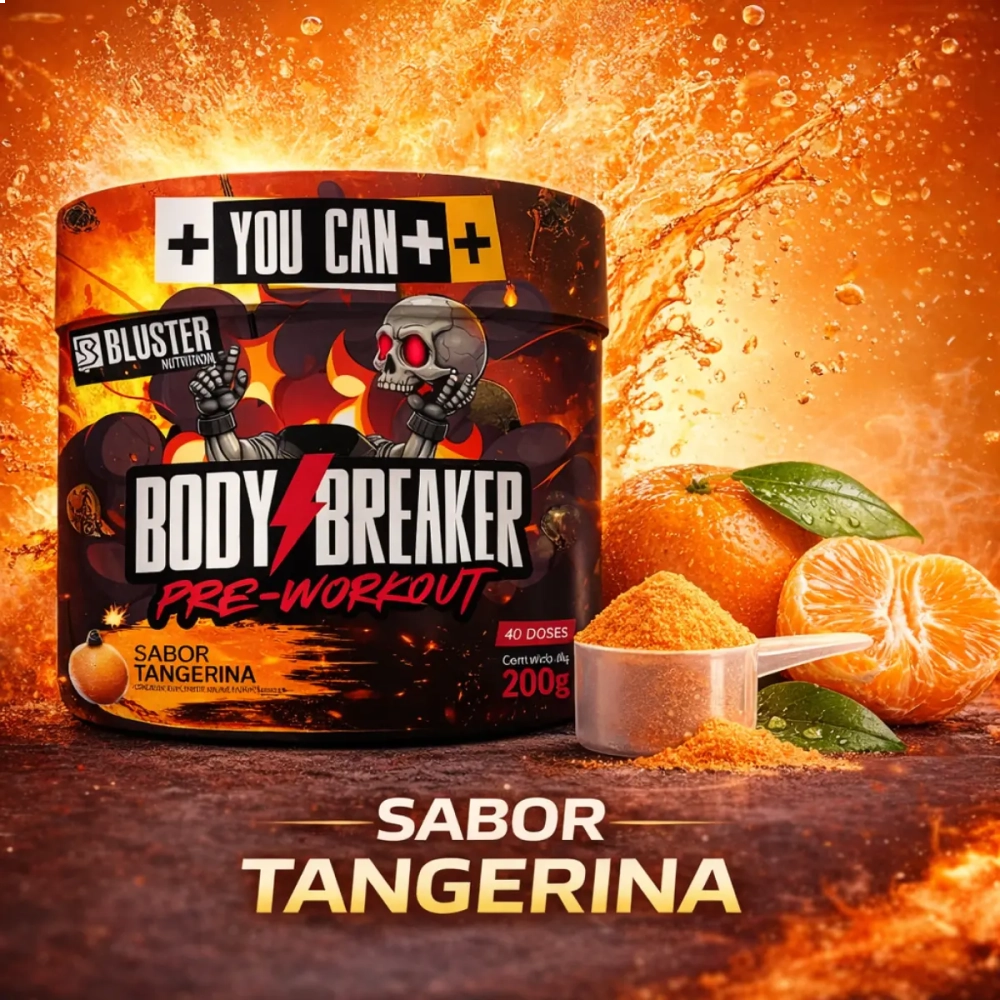 Pré Treino Body Breaker Tangerina 200ml Absolut 