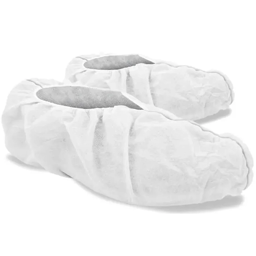Propé Sapatilha Descartavel Branco Protetor de Calçados 100 Unidades Lavie
