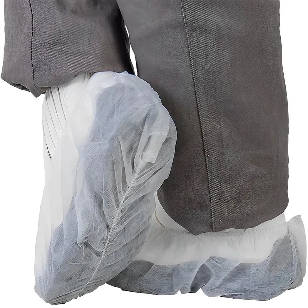 Propé Sapatilha Descartavel Branco Protetor de Calçados 100 Unidades Lavie