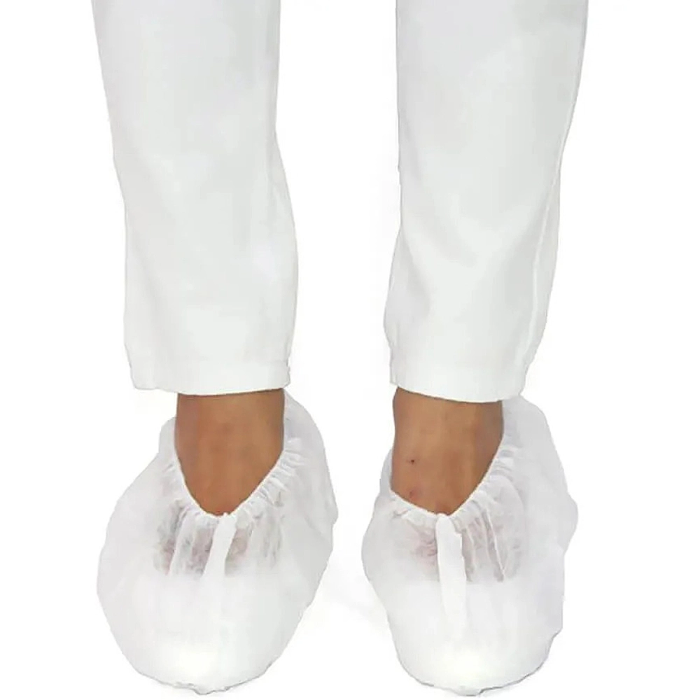 Propé Sapatilha Descartavel Branco Protetor de Calçados 100 Unidades Lavie