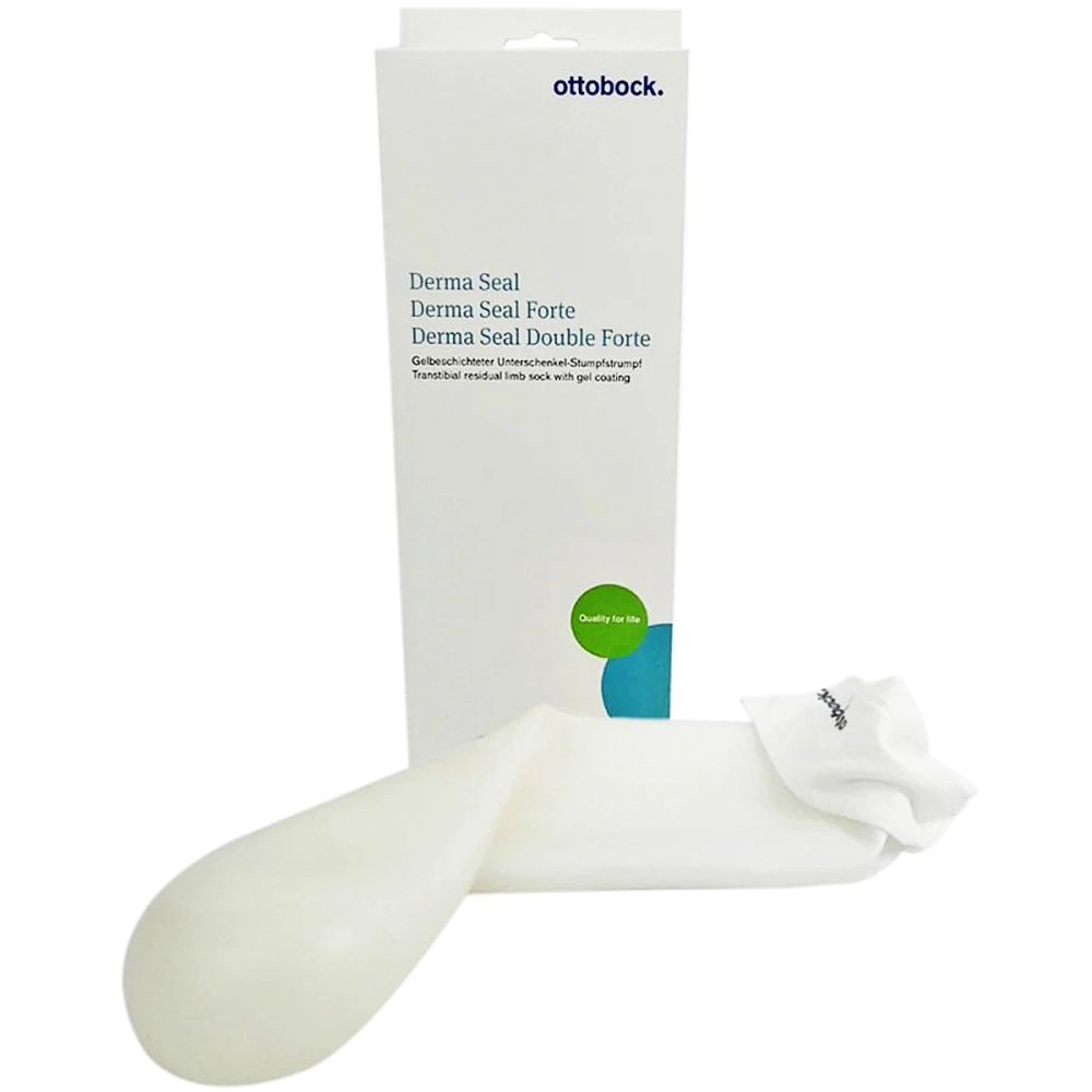Revestimento De Silicone Meia De Proteção Para Coto Derma Seal Branca 453D7 Ottobock