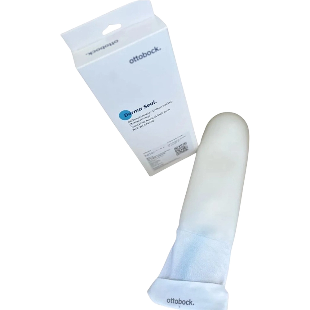 Revestimento De Silicone Meia De Proteção Para Coto Derma Seal Branca 453D7 Ottobock