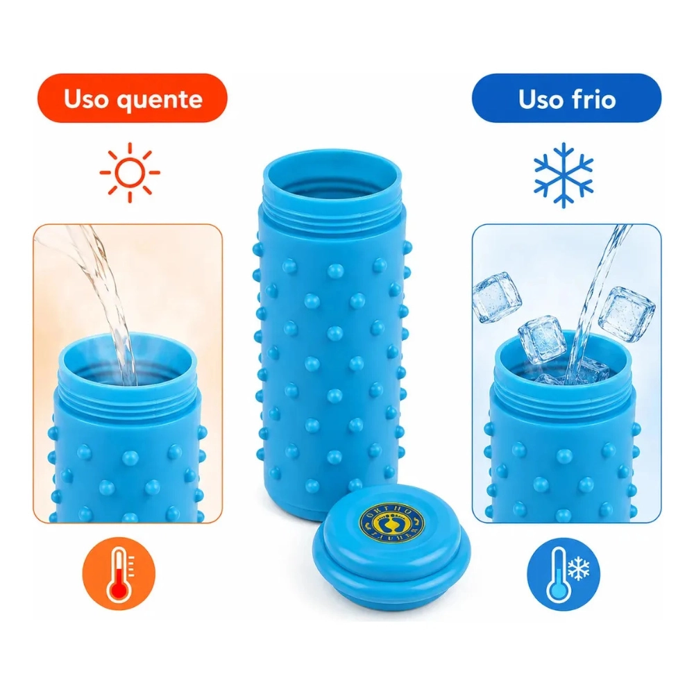 Rolo Hot Cold Massageador Terapia Quente Fria Ortho Pauher