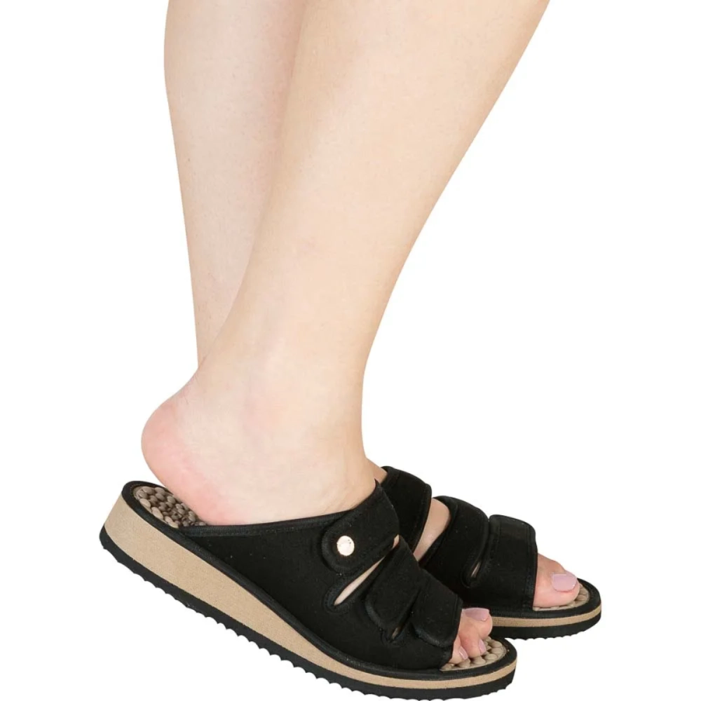 Sandália Mule Anatômica Ajustável Mundoflex