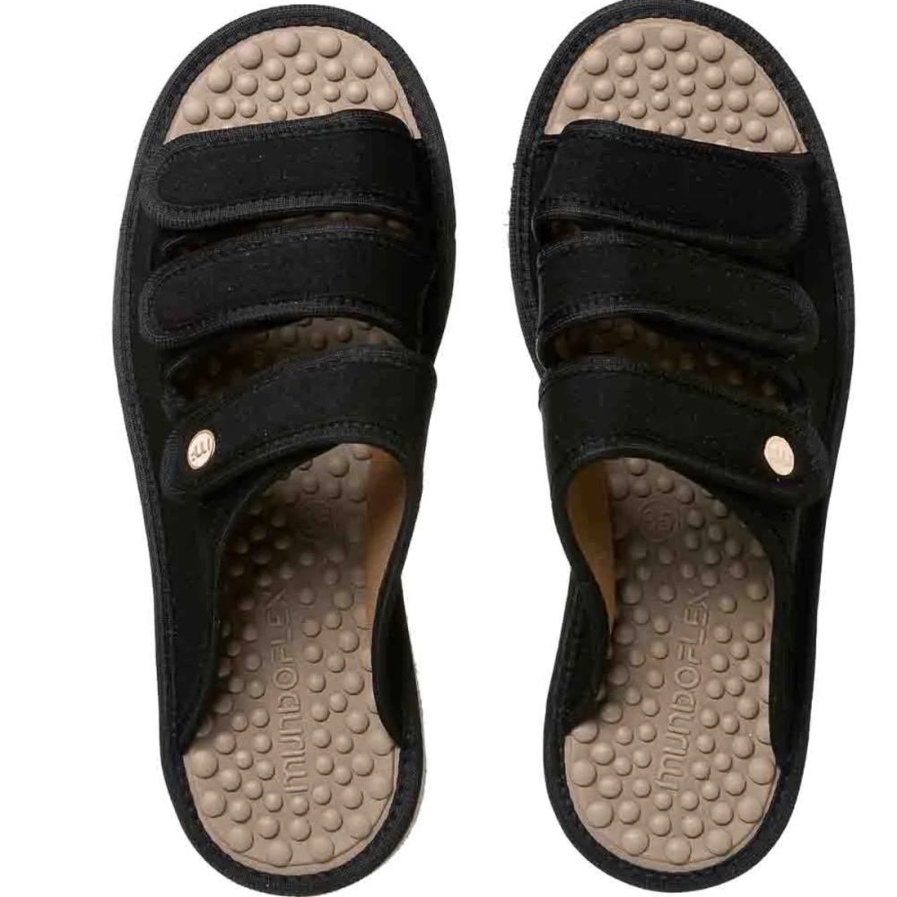 Sandália Mule Anatômica Ajustável Mundoflex