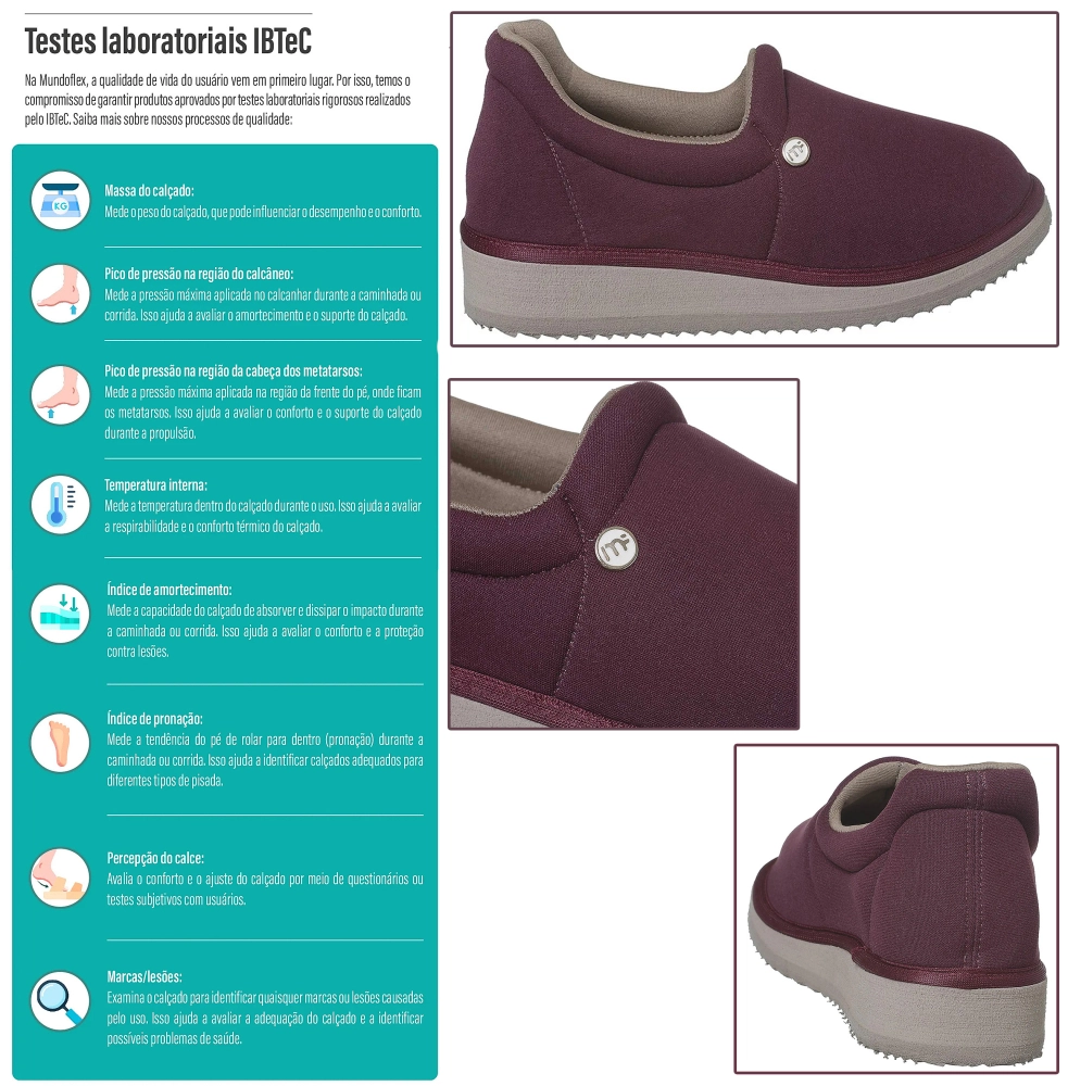 Sapatilha Anatomica para Esporao e Fascite Plantar Mundoflex 