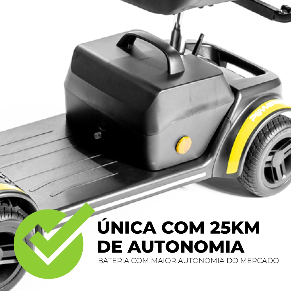 Scooter Motorizada Desmontavel 136 Kg Speed S Personalizável Power Lite
