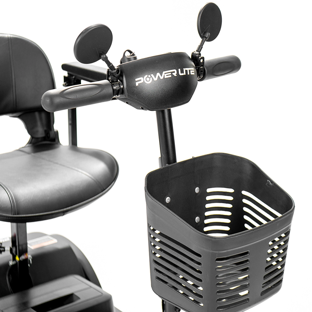 Scooter Motorizada Eletrica Cadeira A Bateria Leve Dobravel Desmontavel Lumus Capacidade De 136 kg Power Lite