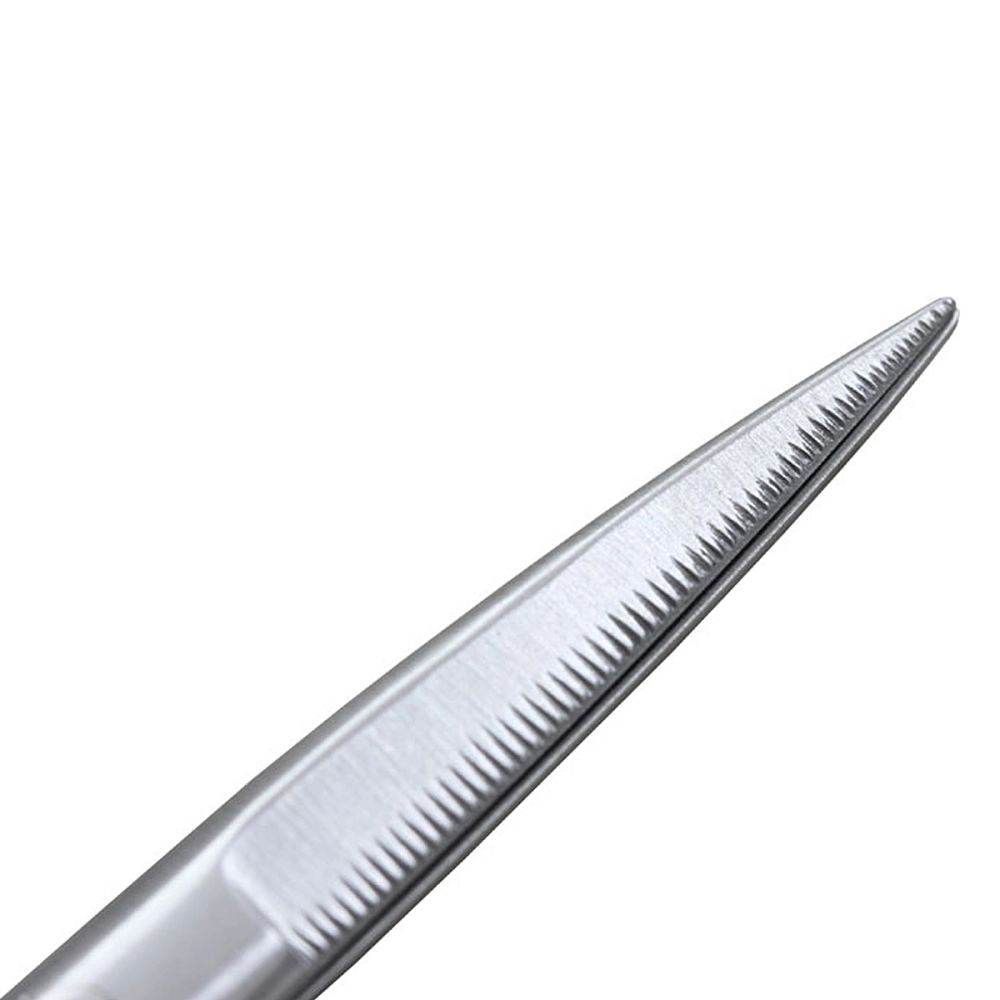 Tesoura Castroviejo Reta Com Serrilha Aço Inoxidável 11 cm Golgran 