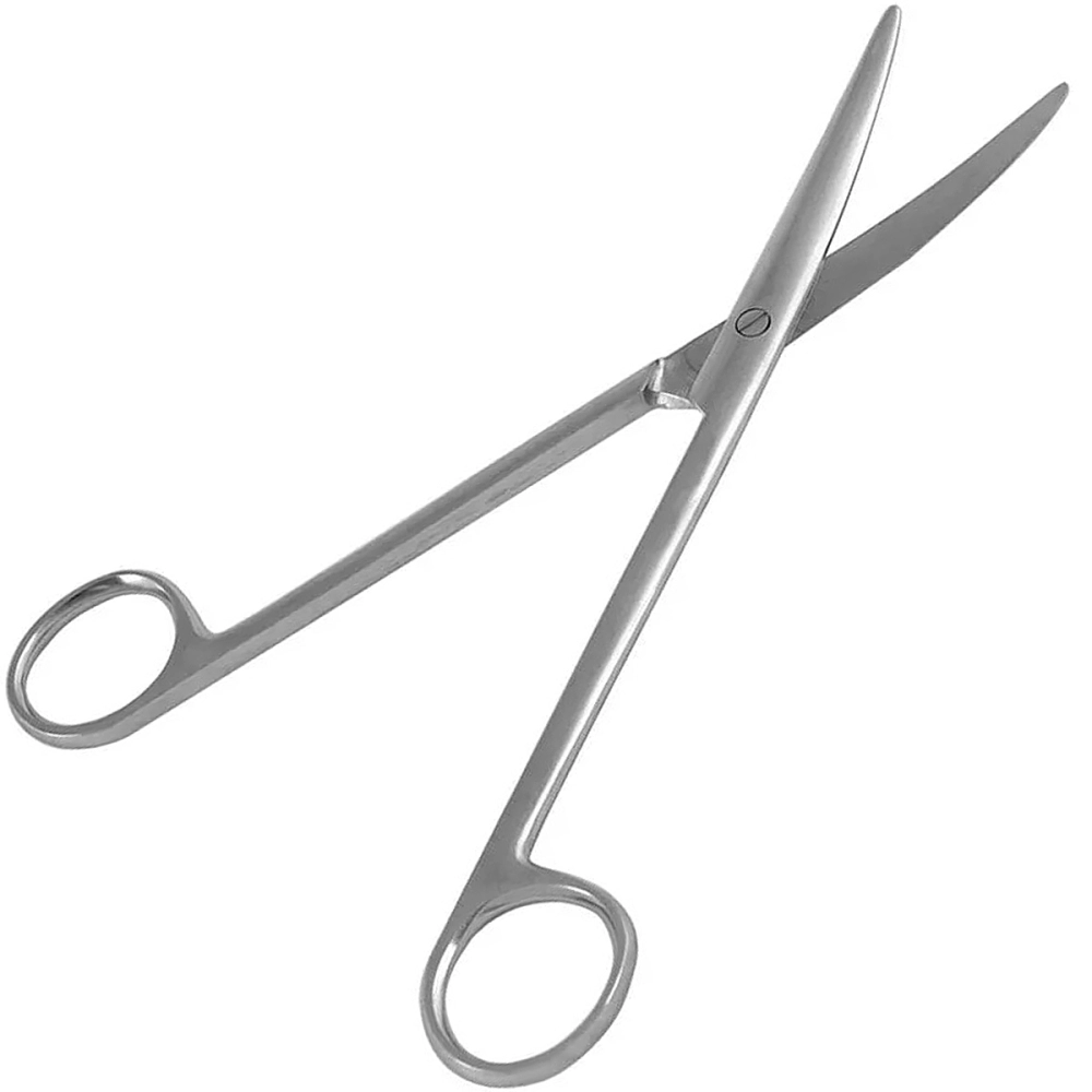 Tesoura Mayo Stille Curva Aço Inoxidável 15 cm Golgran 