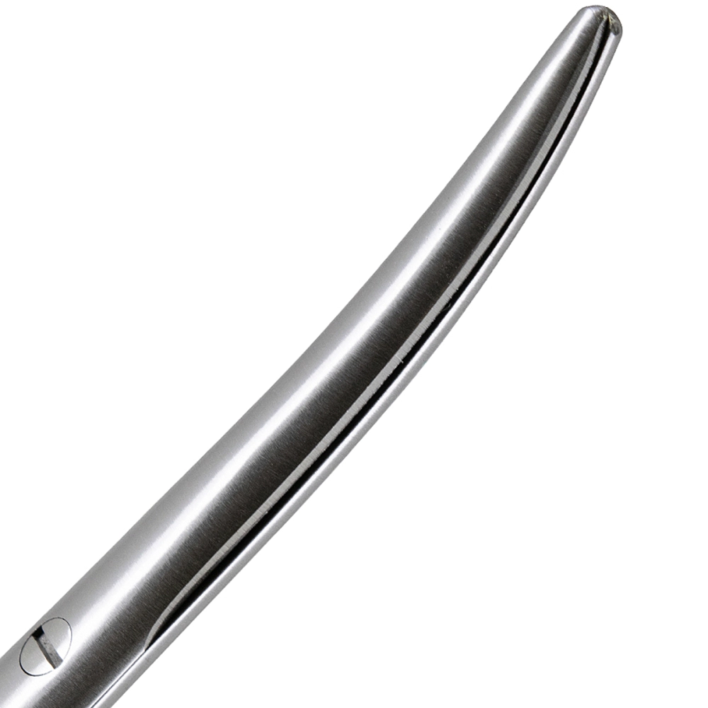 Tesoura Metzembaum Aço Inoxidável Tamanho 18 cm Curva Golgran