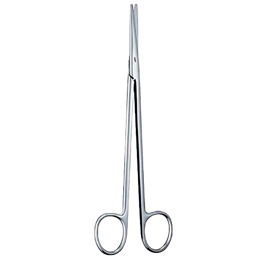 Tesoura Metzembaum Aço Inoxidável Tamanho 18 cm Reta ABC Instrumentos Cirúrgicos 