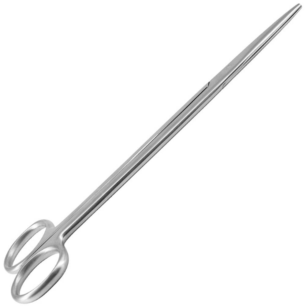 Tesoura Metzembaum Aço Inoxidável Tamanho 18 cm Reta ABC Instrumentos Cirúrgicos 