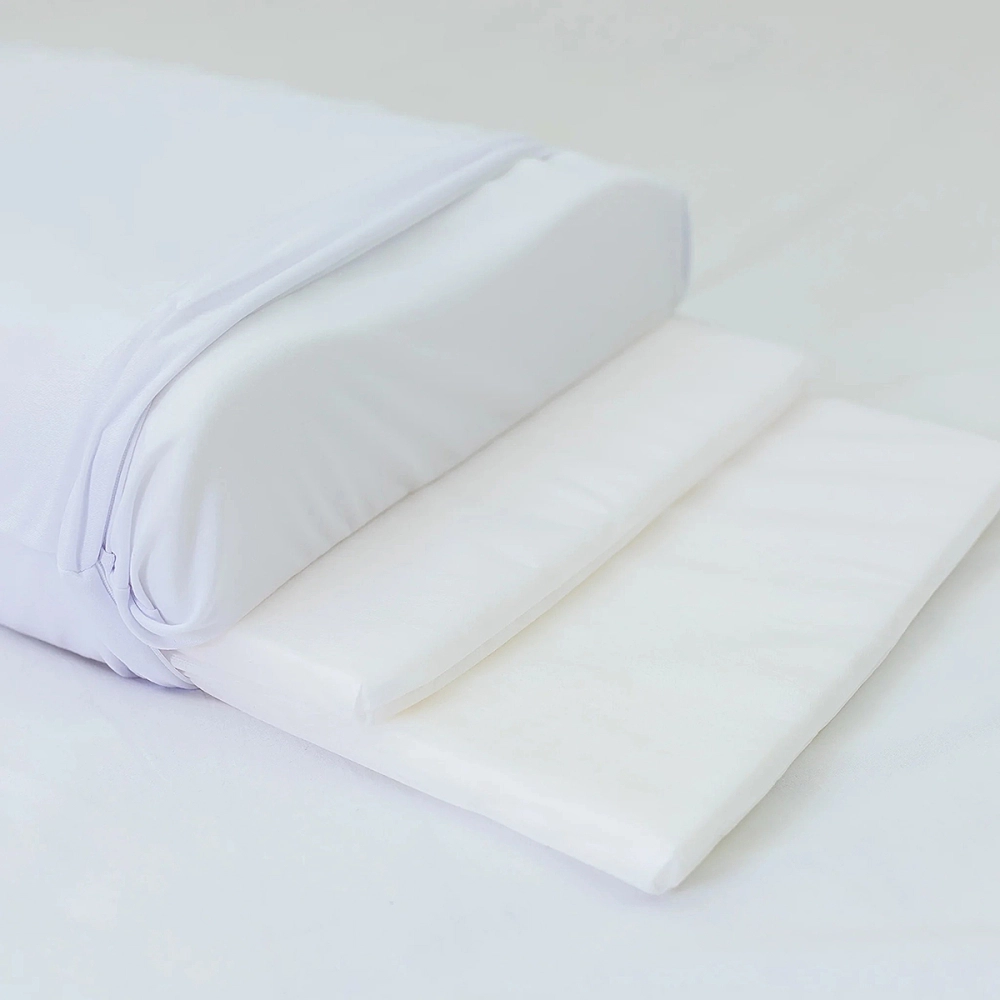 Travesseiro Almofada Multi Camadas Altura Ajustavel Regulavel Tecnologia Nasa Viscoelastico Branco Perfetto 